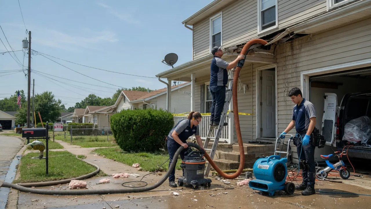 Water Damage Restoration in Slaughters, KY near me